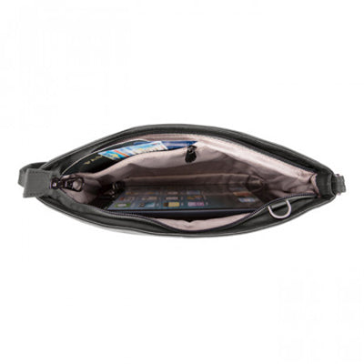 Travelon Parkview Small сумка через плече проти крадіжок crossbody, коричнева