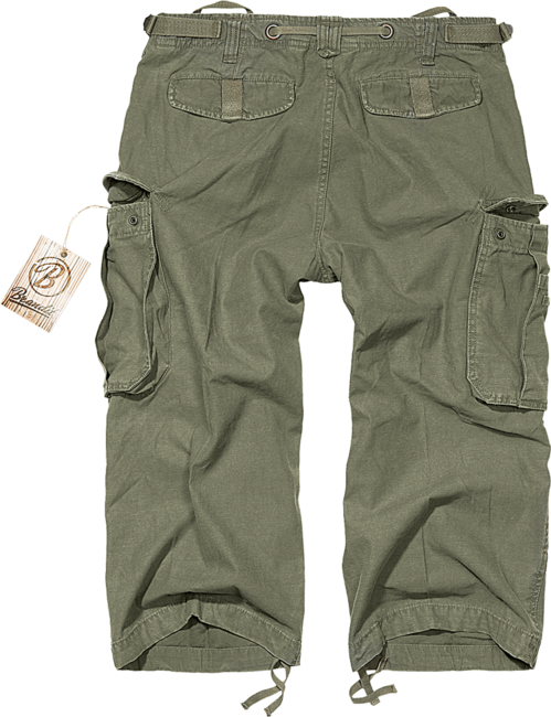 Brandit Industry Vintage бріджі 3/4, оливкові