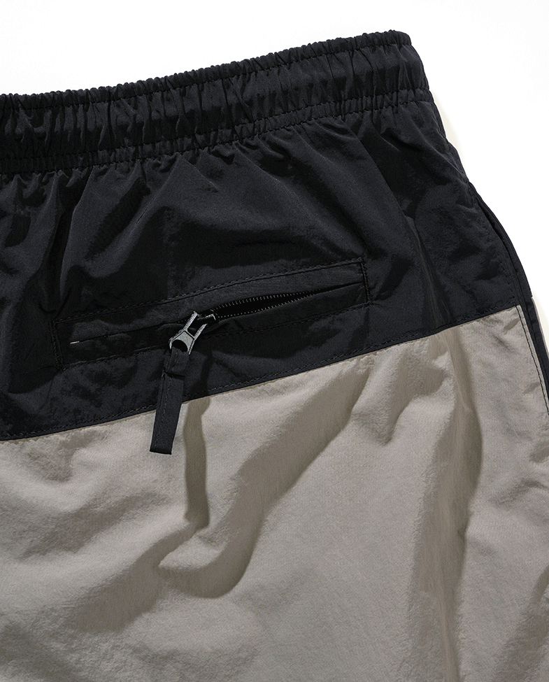 Brandit Swimshort Basic pánske plavky, black/grey