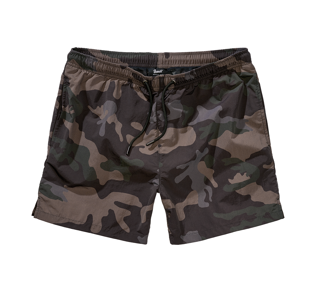 Brandit Swimshort Basic pánske plavky, darkcamo