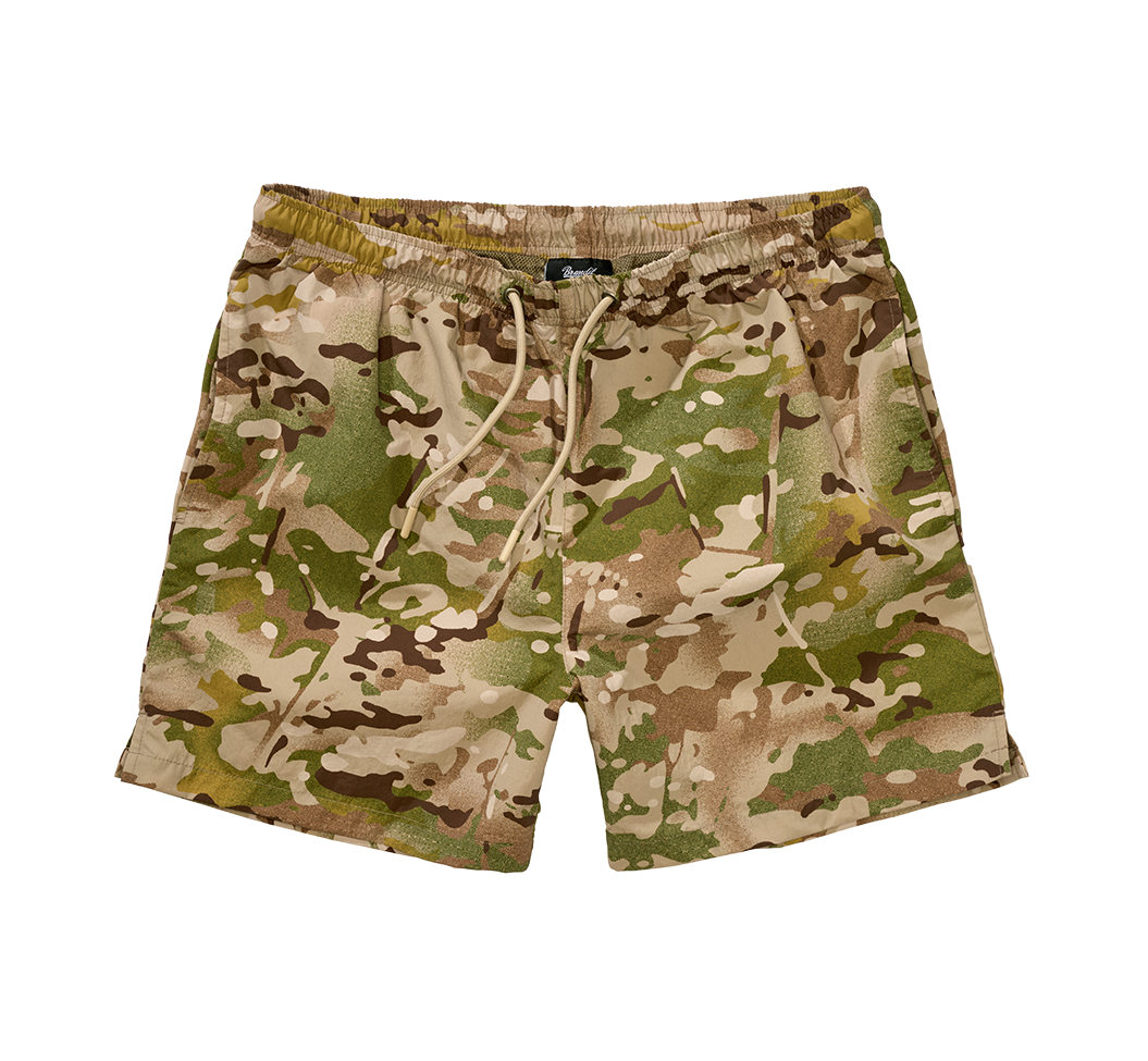 Brandit Swimshort Basic pánske plavky, tactical camo