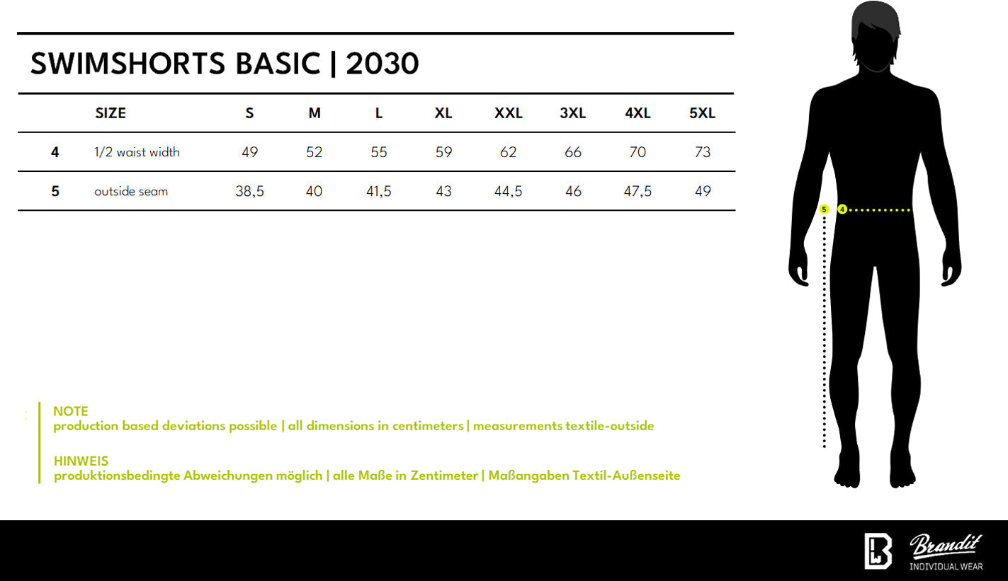 Brandit Swimshort Basic pánske plavky, anthracite