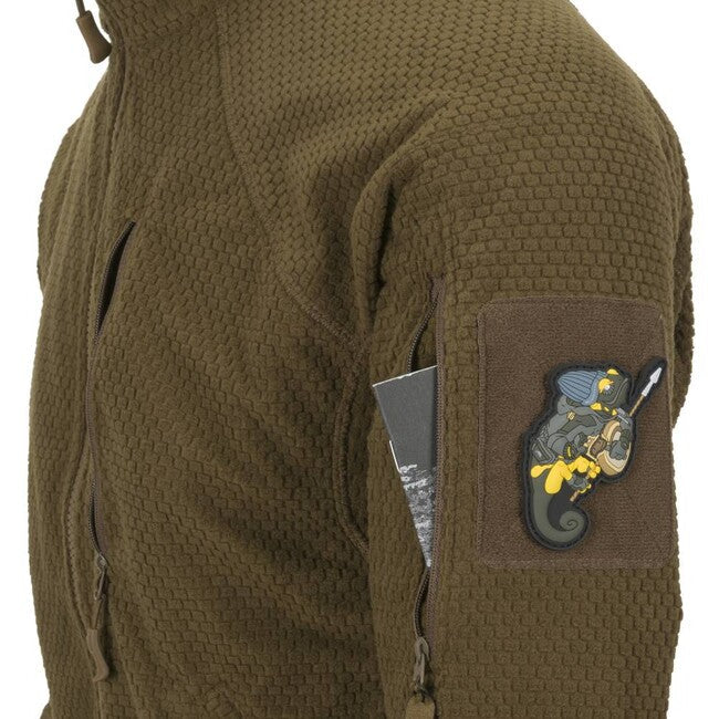 Helikon-Tex Alpha Tactical флісова куртка, койотовий коричневий