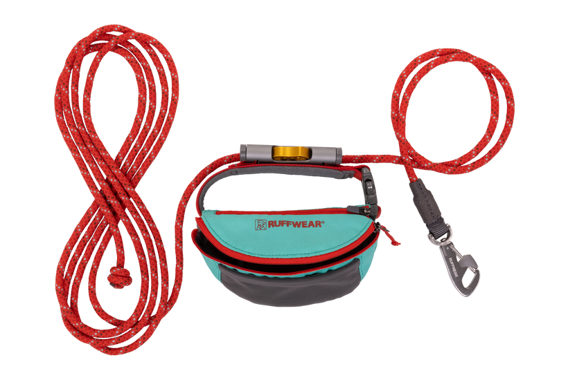 Ruffwear Hitch Hiker повідець, aurora синьо-зелений
