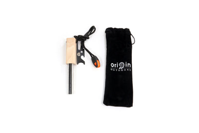 Origin Outdoors Firesteel кремень 2 в 1, коричневий