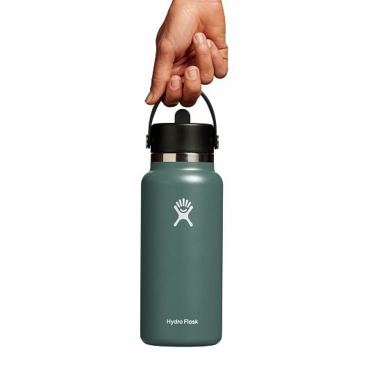 Hydro Flask Wide Flex Straw Cap термофляга 946 мл з широкою насадкою 32 OZ, ялина