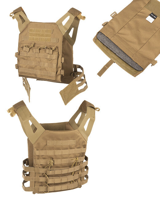 Mil-Tec GEN.II жилет для плит, койотовий коричневий