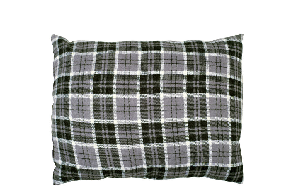 BasicNature Comfort подорожний подушка в клітинку