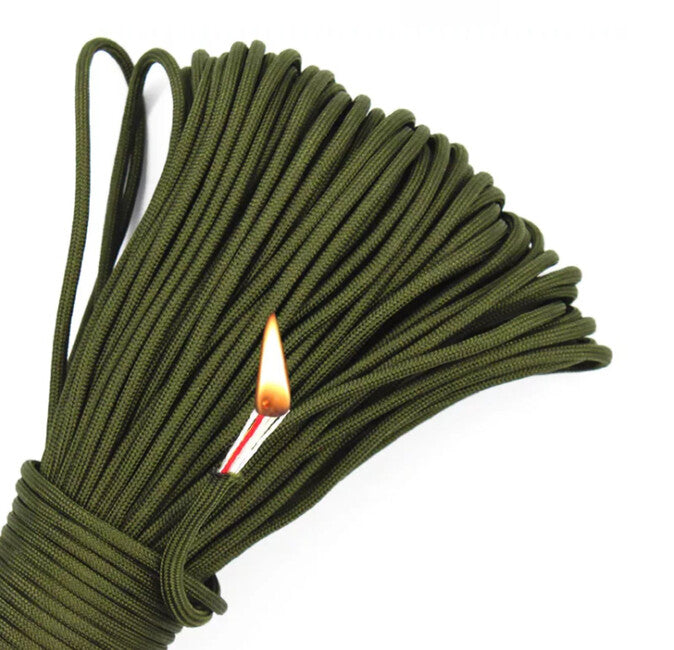 Origin Outdoors Lighter Paracord 4in1 30 m, оливковий