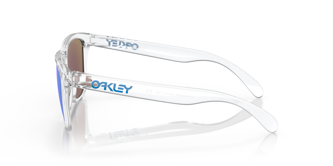 Oakley сонцезахисні окуляри FROGSKINS з оправою Crystal Clear зі скельцями Prizm