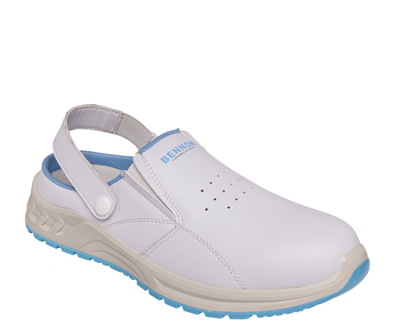 BENNON взуття WHITE OB Slipper робочі