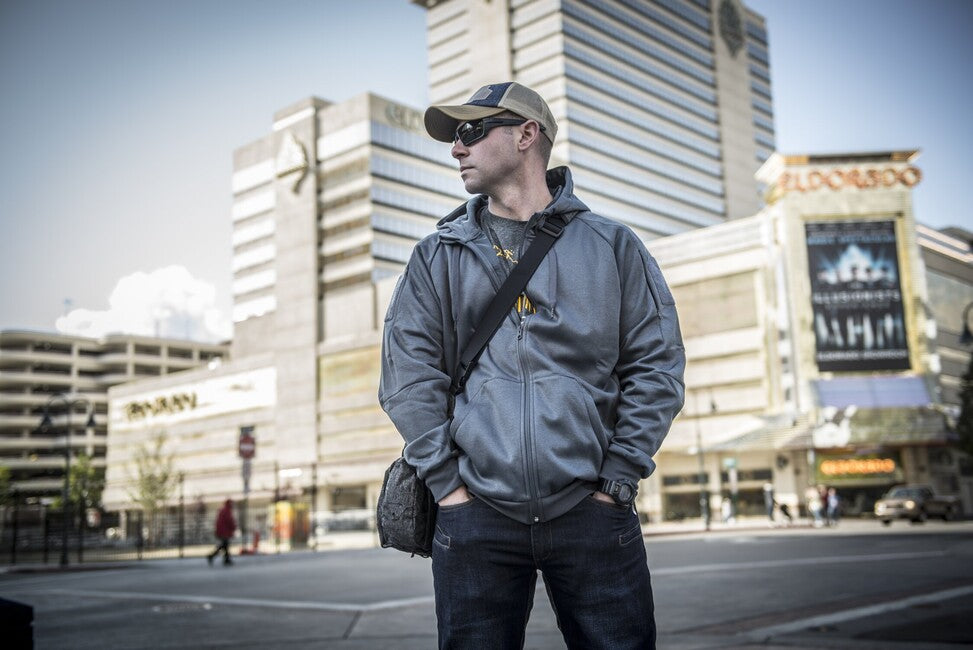 Helikon-Tex URBAN TACTICAL HOODIE світшот на повний замок, чорний