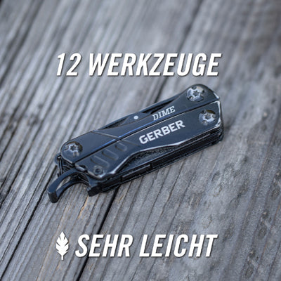 Gerber Dime багатофункціональний ніж, чорний