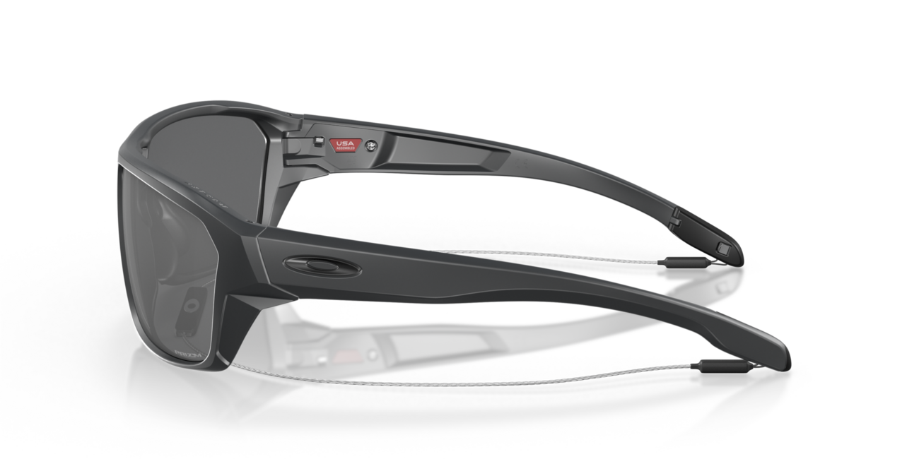 Oakley SPLIT SHOT сонячні окуляри з оправою Matte Carbon і лінзами Prizm Black 64