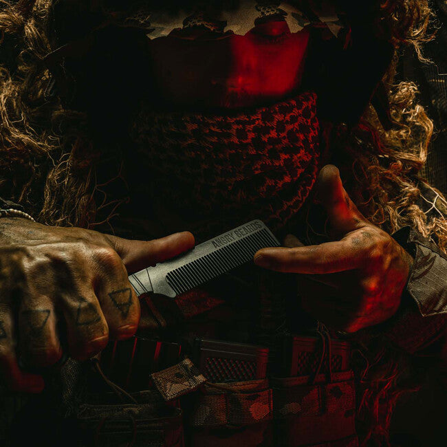 ANGRY BEARDS Combat Comb гребінь для бороди та вусів