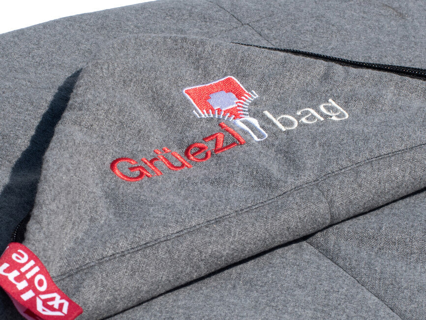 Grüezi-Bag Grüezi Wellhealth Woolblanket, сіра