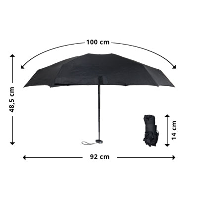 Origin Outdoors Piko парасолька, чорна
