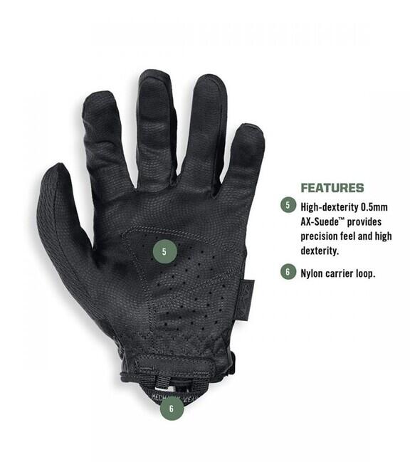 Mechanix Wear Specialty 0,5 рукавиці, чорні
