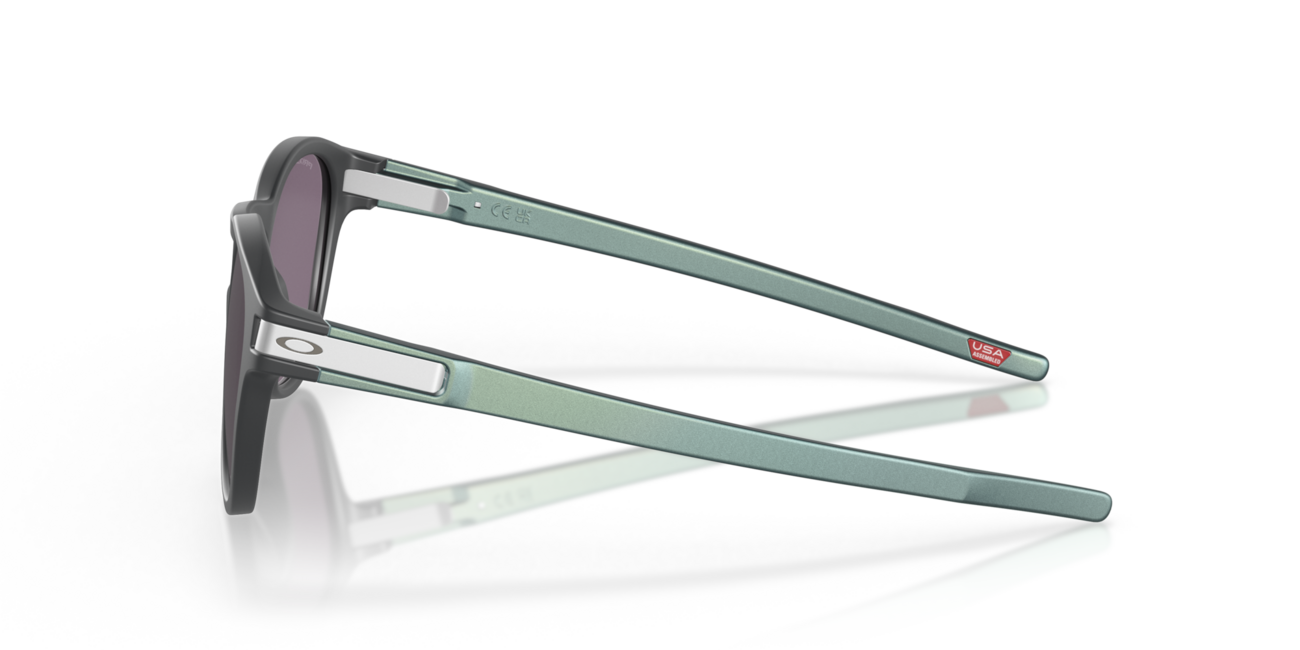 Oakley LATCH сонцезахисні окуляри з оправою Matte Carbon та лінзами Prizm Grey, 53