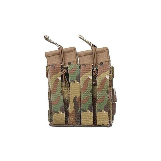 Emersongear модульний відкритий чохол для подвійних магазинів 5.56 Cordura 500D, мультикам