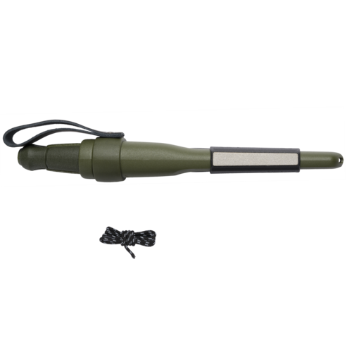 Morakniv Kansbol ніж для кемпінгу з набором для виживання, зелений