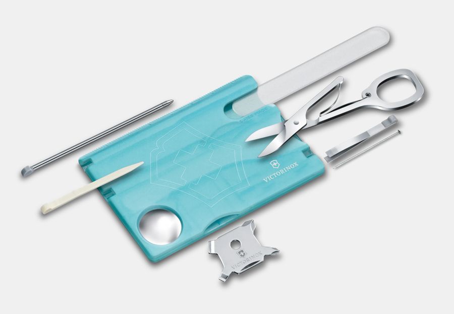 Victorinox Swiss Card Nailcare манікюр, синій