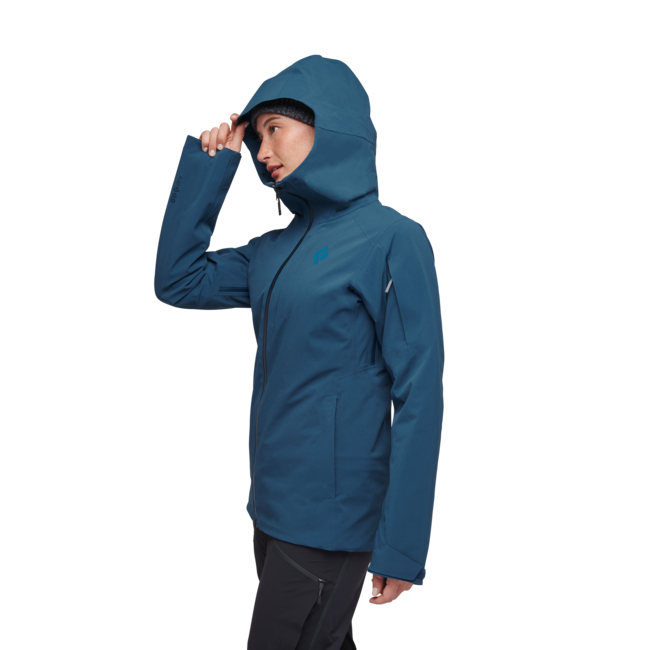Black Diamond Recon Insulated Shell непроникна куртка жіноча, azurite