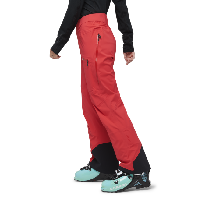 Black Diamond Recon Lt Stretch штани жіночі, коралово-червоні