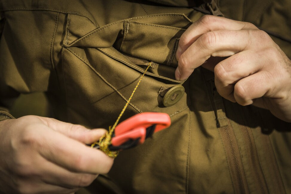 Helikon-Tex Nano Cord парашютний шнур 300FT, оливково-коричневий, 91 метр
