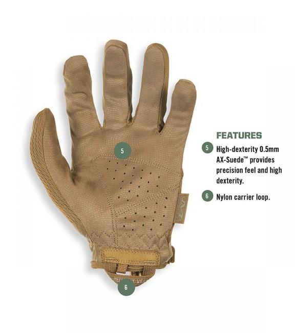 Mechanix Wear Specialty 0,5 рукавиці, койотовий коричневий