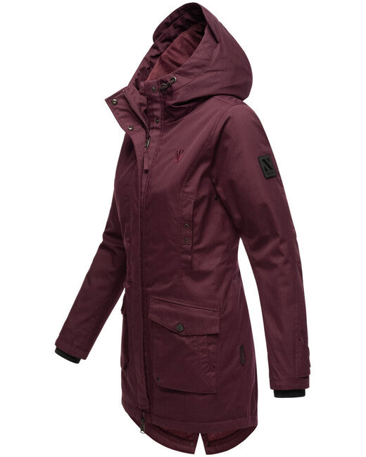 Navahoo softshell куртка BRINJAA жіноча, bordó