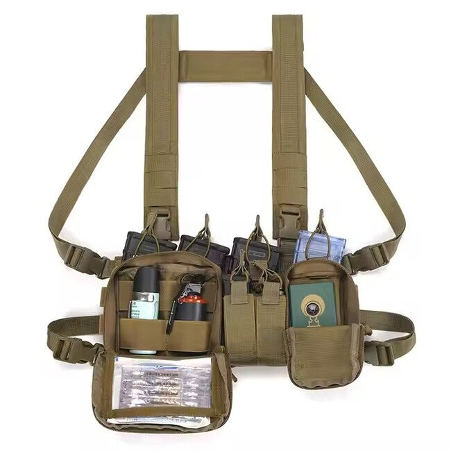 DRAGOWA Tactical Recon тактичний нагрудний ремінь, CP