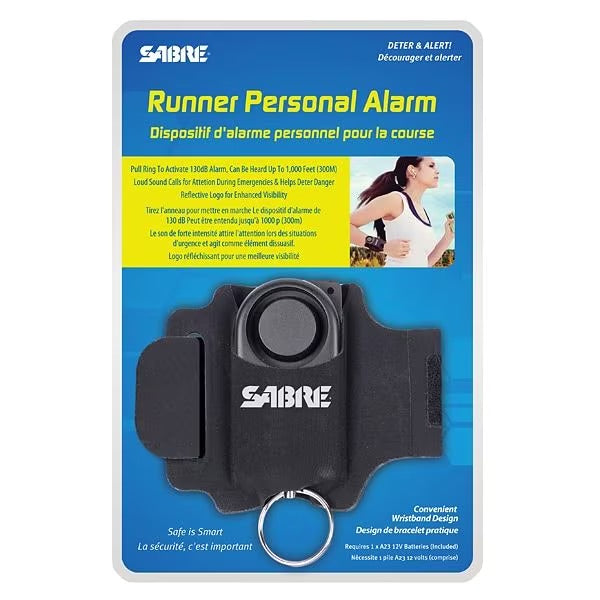 SABRE RED Runner особистий сигналізатор 130db, чорний