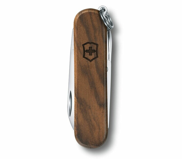 Victorinox Classic SD мультифункціональний ніж Wood 58 mm, горіхове дерево, 5 функцій