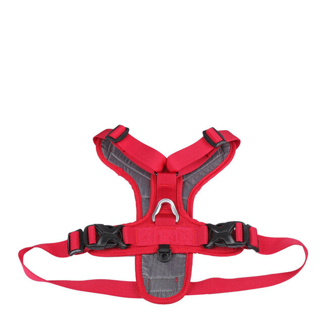 Mountain Paws Dog Harness вмастачена шлея для собак, червона, середня