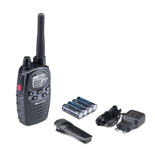 Midland G7 Pro радіостанція, чорна