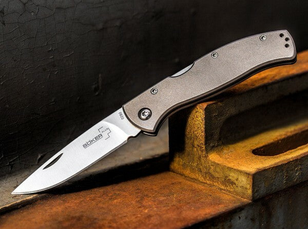 BÖKER® Titan Drop 2 складний ніж, титан, 6 см