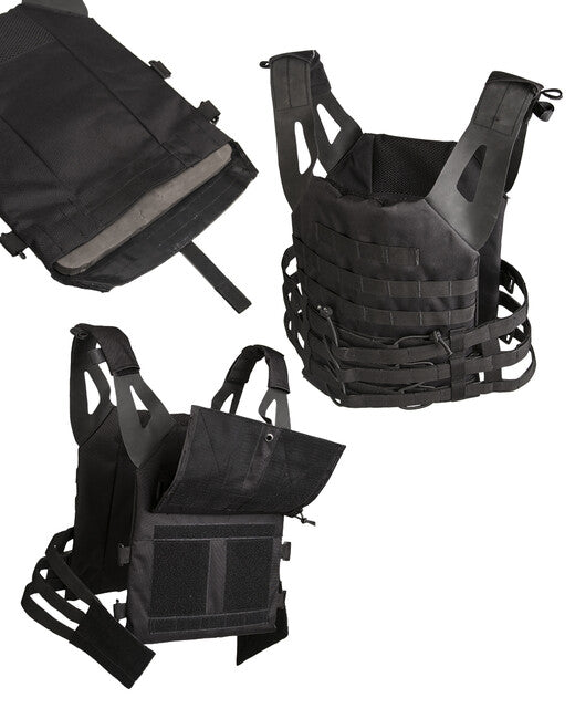 Mil-Tec MOLLE GEN II розподільча система для пластин, чорна