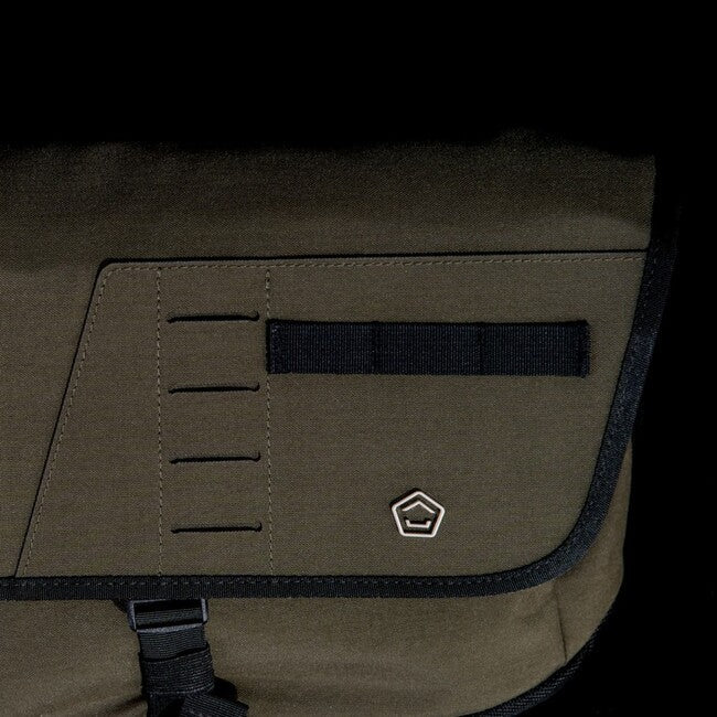 Pentagon Consul Side Messenger поясна сумка, темно-сіра