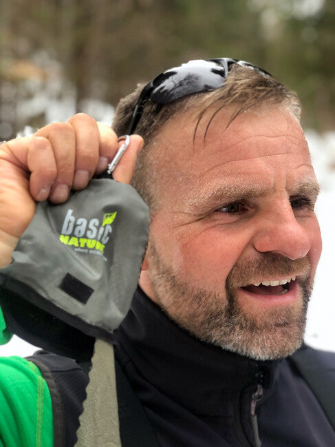 BasicNature мініатюрний рушник з мікроволокна, S, оливковий