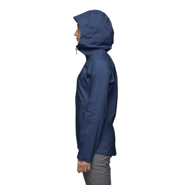 Black Diamond Stormline Stretch Rain Shell водонепроникна куртка жіноча, ink синій
