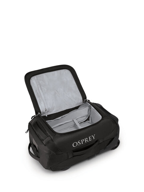 OSPREY Rolling Transporter 40 дорожна сумка на колесах, чорна