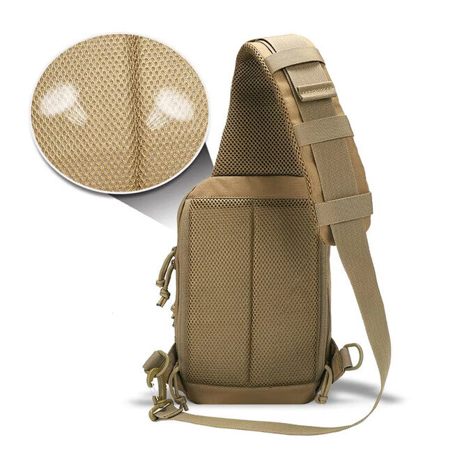 DRAGOWA TACTICAL Mike однолямковий рюкзак, blackcamo