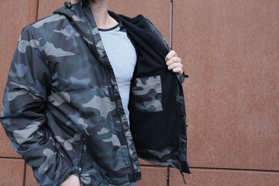 Brandit Windbreaker Frontzip куртка, woodland