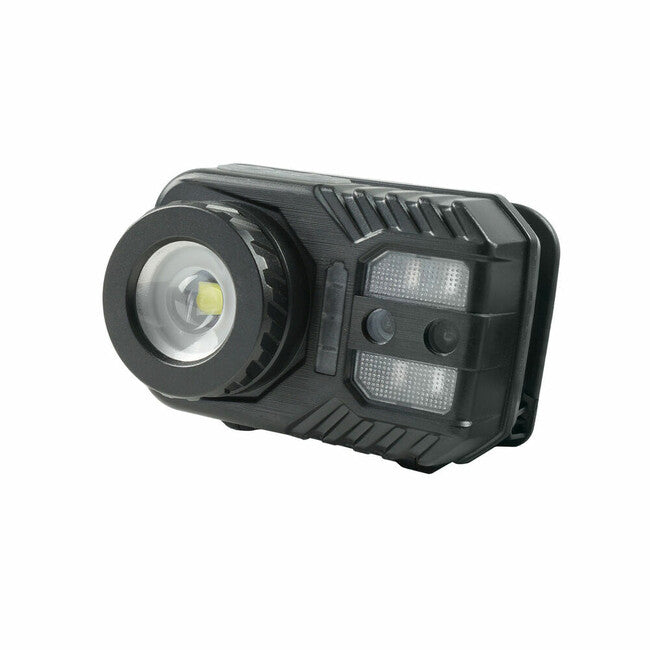 Technik налобний ліхтар S LED CREE XPG-2 micro-USB з гумовим покриттям, червоне світло