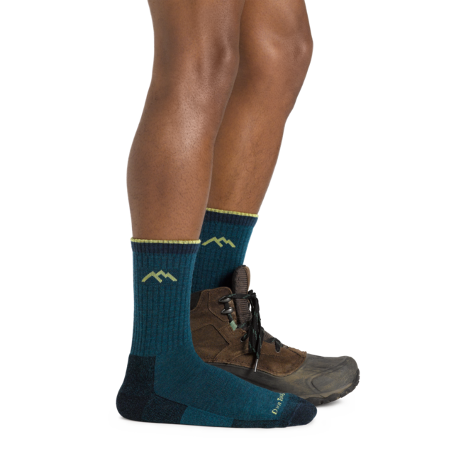 Darn Tough Hiker Micro Crew Midweight туристичні шкарпетки з амортизацією, Dark Teal