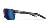 Wiley X Prime сонцезахисні окуляри Captivate Polarized, синє дзеркало, глянцевий кристально-сірий