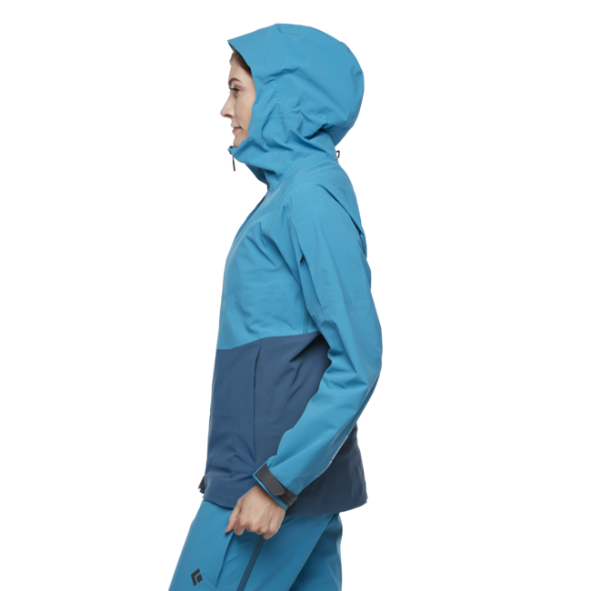 Black Diamond Recon Stretch Ski Shell лижна куртка жіноча, azul-azurite