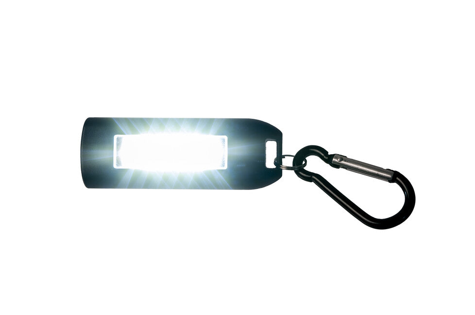 BasicNature USB LED брелок, чорний