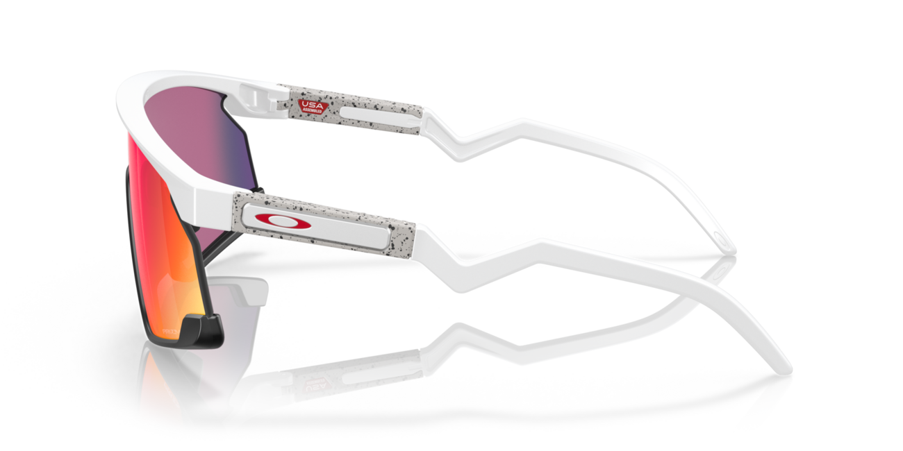 Oakley BXTR сонячні окуляри з оправою matte white та скельцами Prizm Road, 39